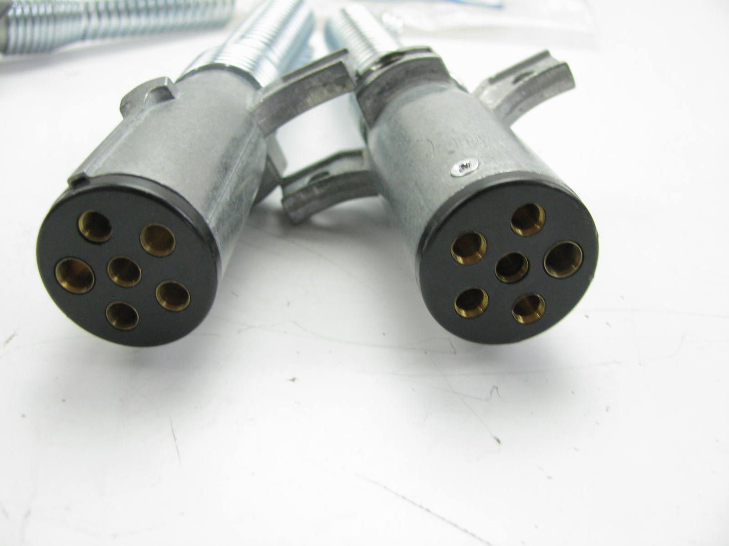 (3) Haldex BE23604 6 Way Plug With Spring Guard 055049, 15-630, 179.1025, 421122