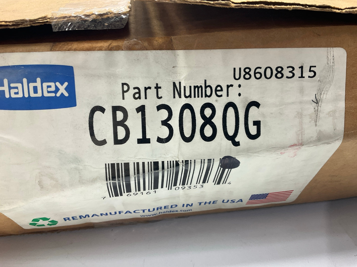REMAN. Haldex CB1308QG Brake Shoes 15''x4'', 23000 Lbs., 1308Q With Hardware