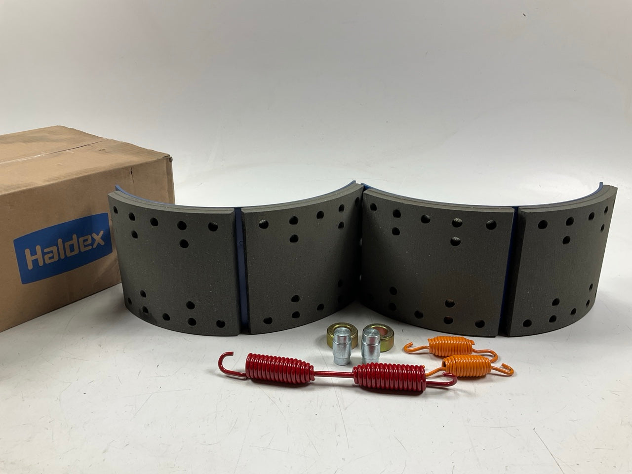 Relined Haldex CB4311EG Brake Shoes 16.5'' X 7'' Eaton EB, 23,000 Lbs (23K Lbs)