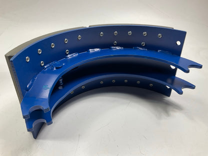 Relined Haldex CB4311EG Brake Shoes 16.5'' X 7'' Eaton EB, 23,000 Lbs (23K Lbs)