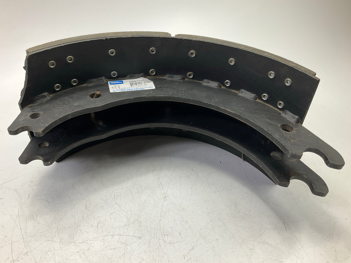 RELINED Haldex CB4515QR Brake Shoe For 16-1/2'' X 7'' Meritor ''Q'' Current Design