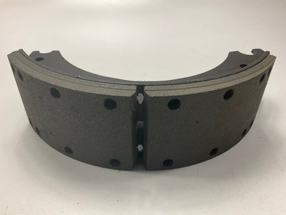 Relined Haldex CB4702QG Brake Shoes # 4702 For 15'' Meritor ''Q'' Plus, 23,000 Lbs.
