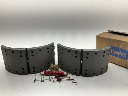 Relined REMAN. Haldex CB4709ES2G Brake Shoes 16.5'' X 7'' Eaton, 23,000 Lbs 4709ES