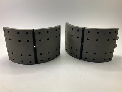 (2) RELINED Haldex CB4726ES2G Drum Brake Shoe - Eaton 16-1/2'' X 8-5/8'' ESII, 23K