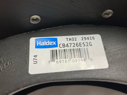 (2) RELINED Haldex CB4726ES2G Drum Brake Shoe - Eaton 16-1/2'' X 8-5/8'' ESII, 23K