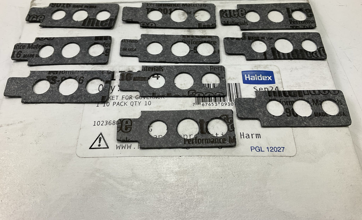Haldex E172004 Air Brake Compressor Governor Gasket For Use On EL1300