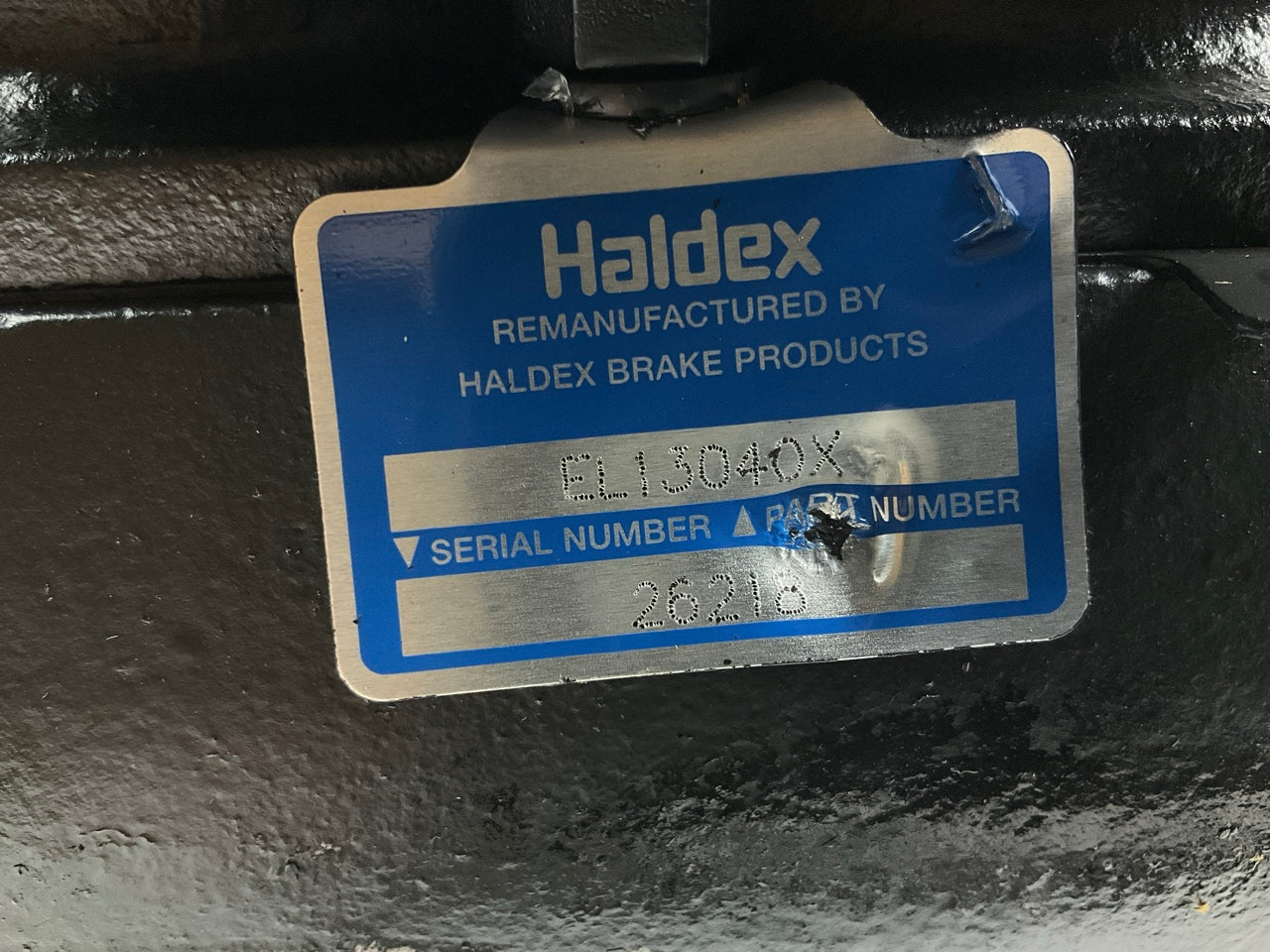 REMAN. Haldex EL13040X Air Brake Compressor El1300
