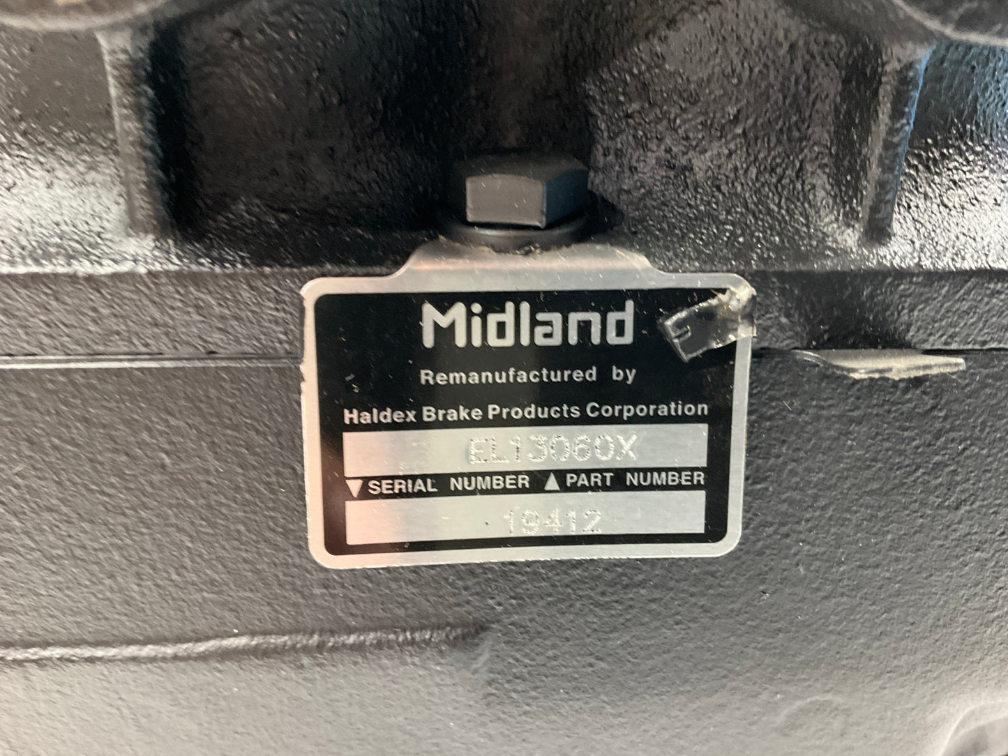 REMAN. Haldex EL13060X Air Brake Compressor  EL13060 N7006C