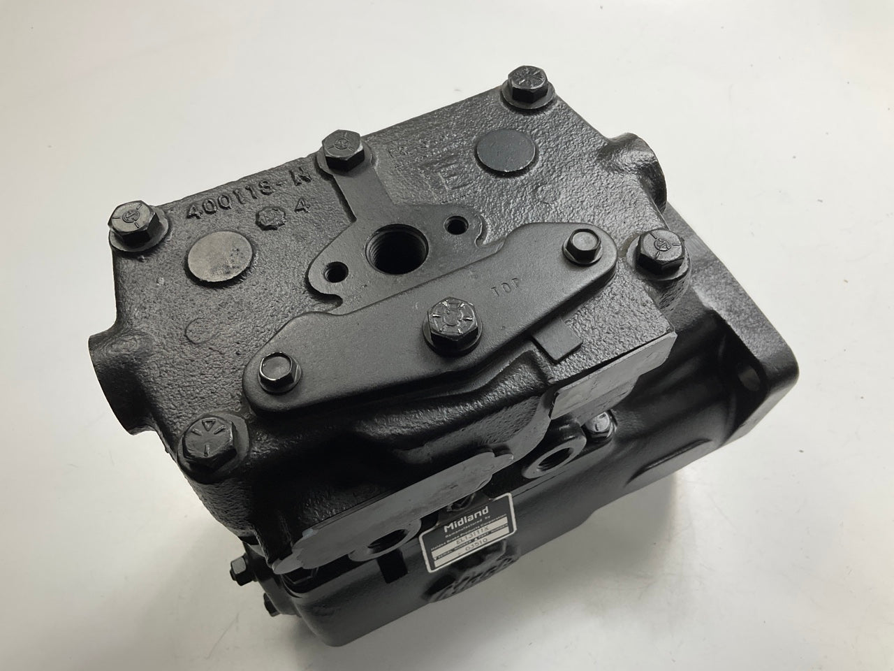 Reman Haldex El13111X Air Brake Compressor Left Rotation 1300 Mack Ext Flange