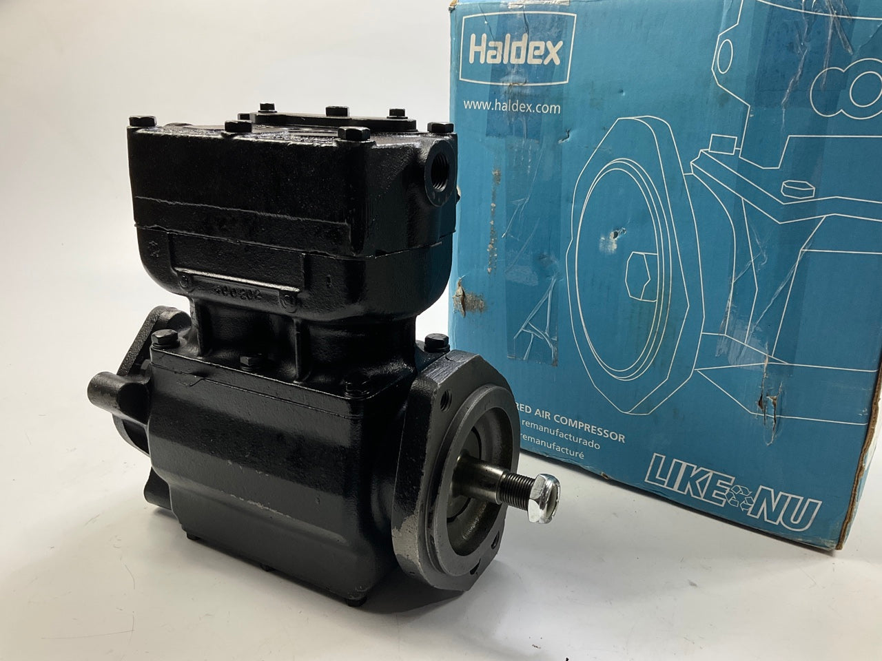REMAN. Haldex EL13281X 1300 Midland Air Brake Compressor For CAT 3126 EL1300