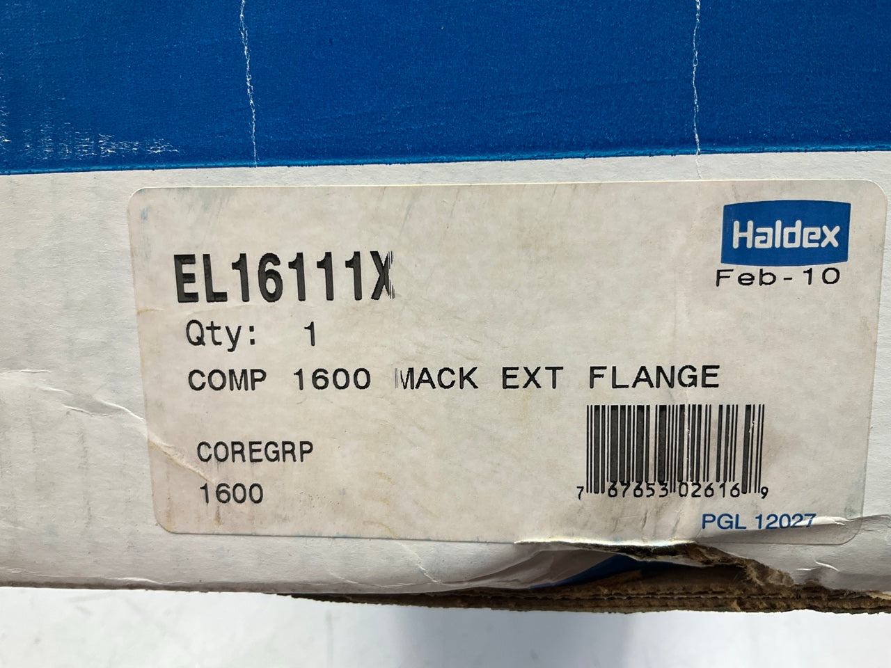 Reman HALDEX EL16160X  LikeNu EL1600 Midland Air Brake Compressor For Mack