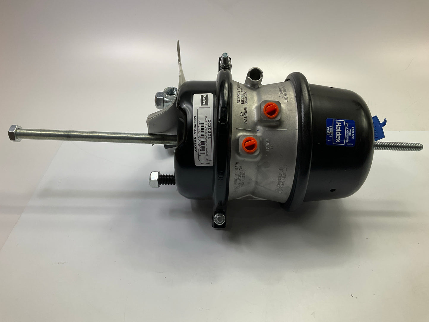 Haldex GC3030L Double Seal Double Diaphragm Spring Brake Chamber 3'' Stroke