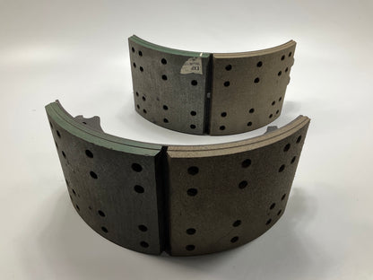 (2) Relined Haldex GC4515X3R Rear Brake Shoes 16-1/2''x7'', 23000 Lbs, 4515 GC4515