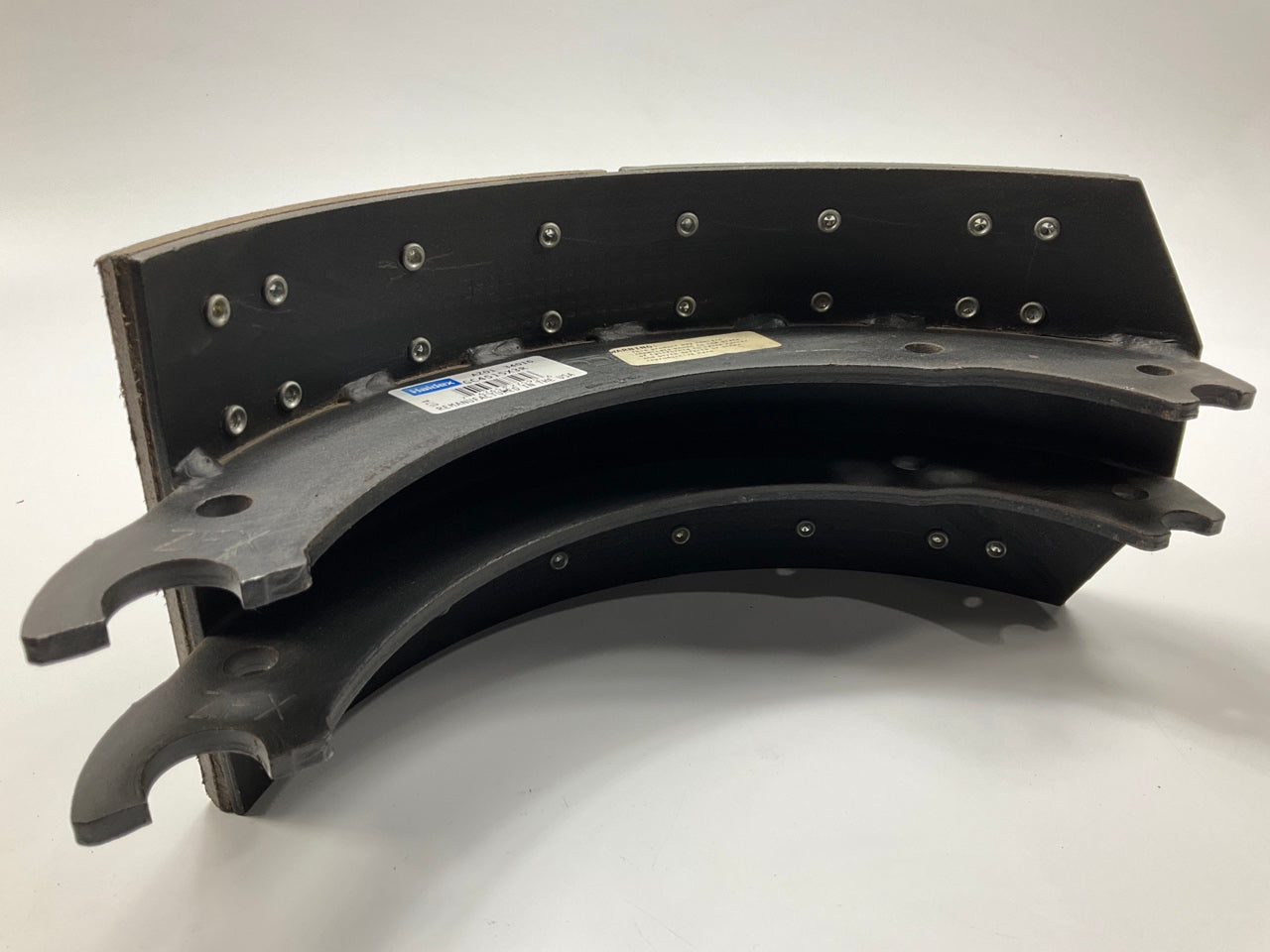 (2) Relined Haldex GC4515X3R Rear Brake Shoes 16-1/2''x7'', 23000 Lbs, 4515 GC4515