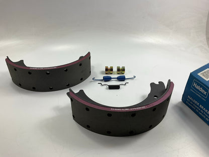 RELINED Haldex GD1308EG Drum Brake Shoes 1308E 15''x4'', 23,000 Lbs (23K Lbs)