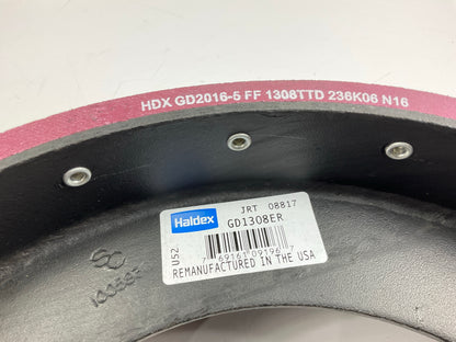 RELINED Haldex GD1308EG Drum Brake Shoes 1308E 15''x4'', 23,000 Lbs (23K Lbs)