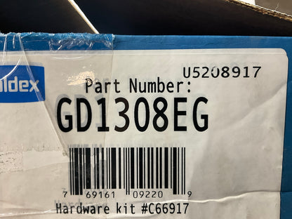 RELINED Haldex GD1308EG Drum Brake Shoes 1308E 15''x4'', 23,000 Lbs (23K Lbs)