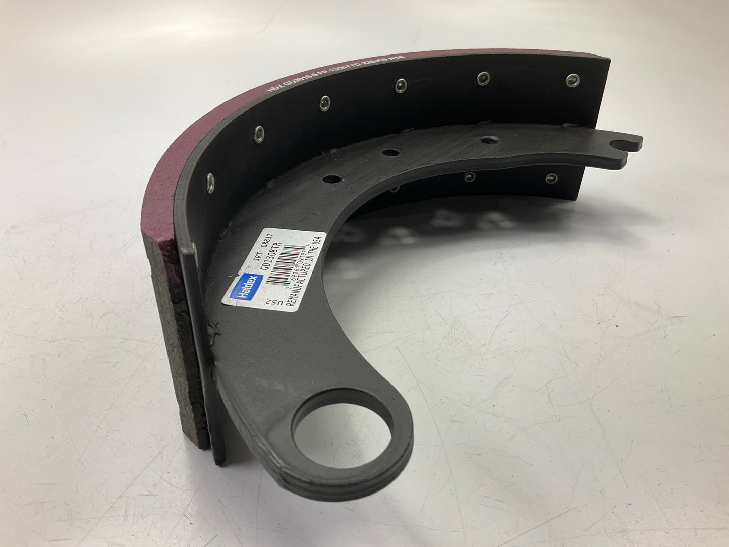 RELINED Haldex GD1308TG Front Brake Shoe Gripper Kit For 15'' X 4'' Meritor ''T''
