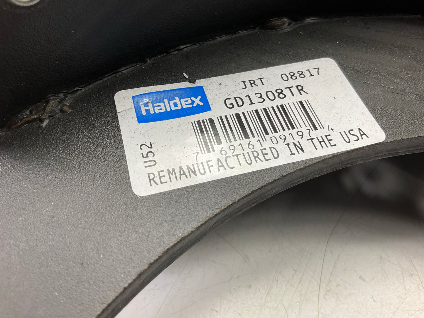 RELINED Haldex GD1308TG Front Brake Shoe Gripper Kit For 15'' X 4'' Meritor ''T''