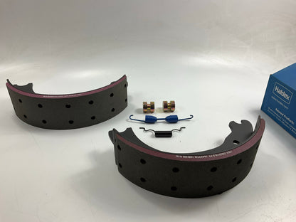 Relined Haldex GD1443EG Brake Shoes 1443E 15''x4'', 23K (23,000 Lbs) For Eaton ES