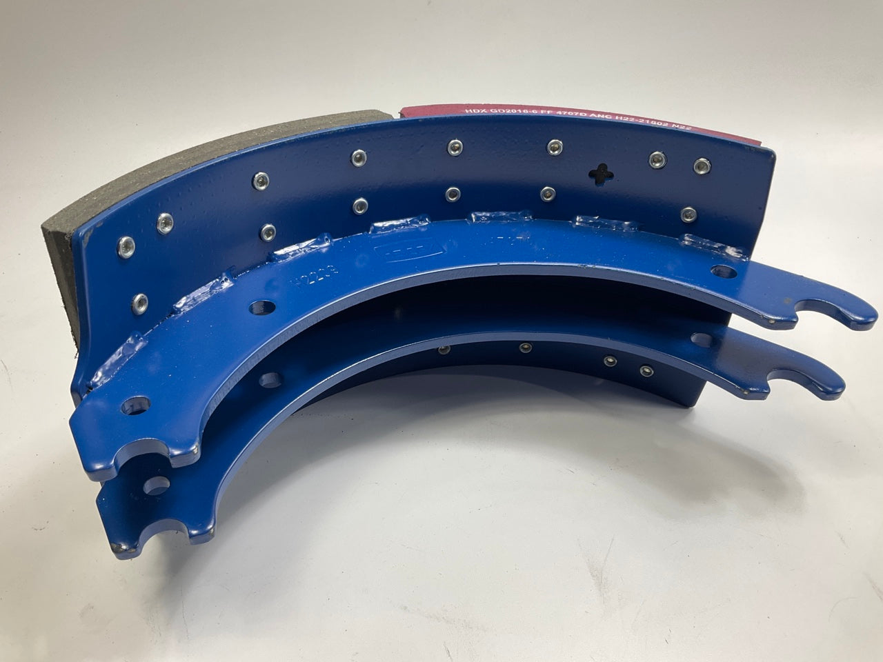 Haldex GD4707QJ Rear Brake Shoes 16-1/2''x7'', 4707Q, 23000 Lbs (23K Lbs)