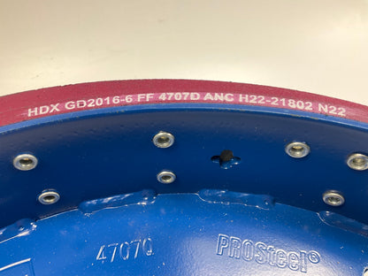 Haldex GD4707QJ Rear Brake Shoes 16-1/2''x7'', 4707Q, 23000 Lbs (23K Lbs)
