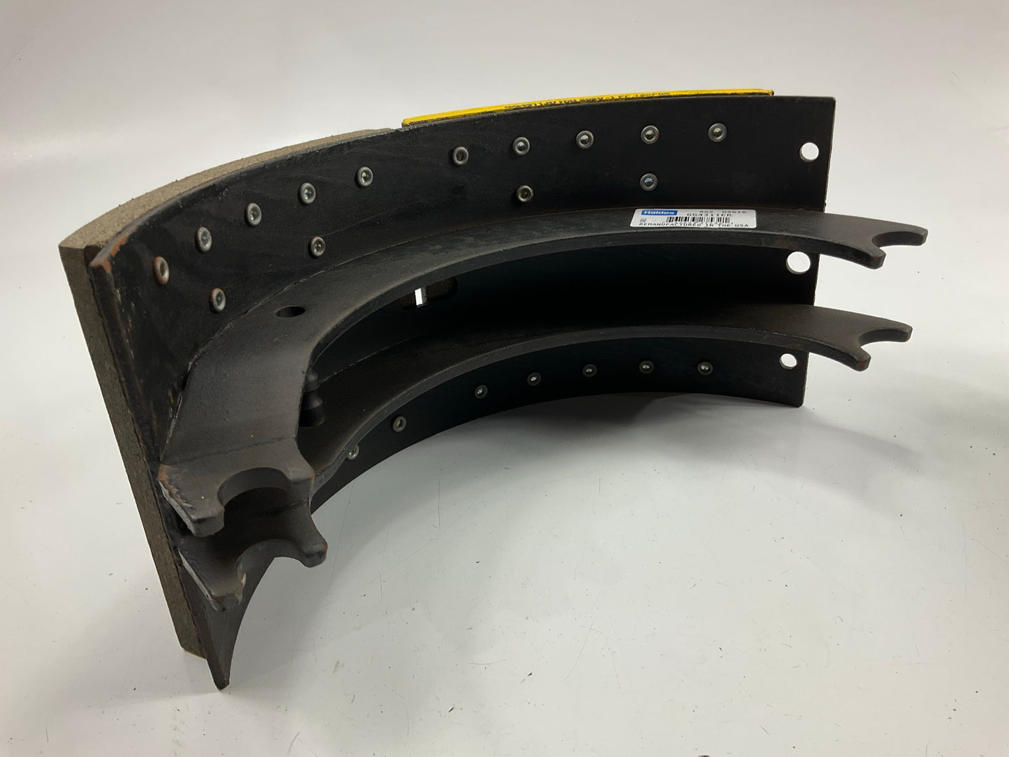 W/O HARDWARE Haldex GG4311EG Drum Brake Shoes 16-1/2'' X 7'' Eaton Single Pin, 23K