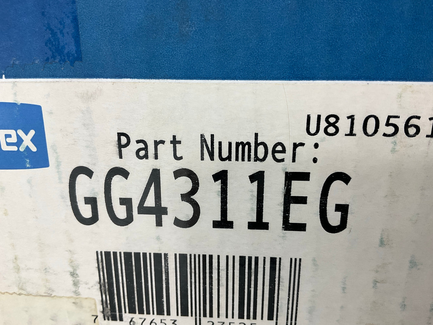 RELINED Haldex GG4311EG Drum Brake Shoes For 16-1/2'' X 7'' Eaton Single Pin, 23K