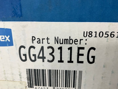 RELINED Haldex GG4311EG Drum Brake Shoes For 16-1/2'' X 7'' Eaton Single Pin, 23K