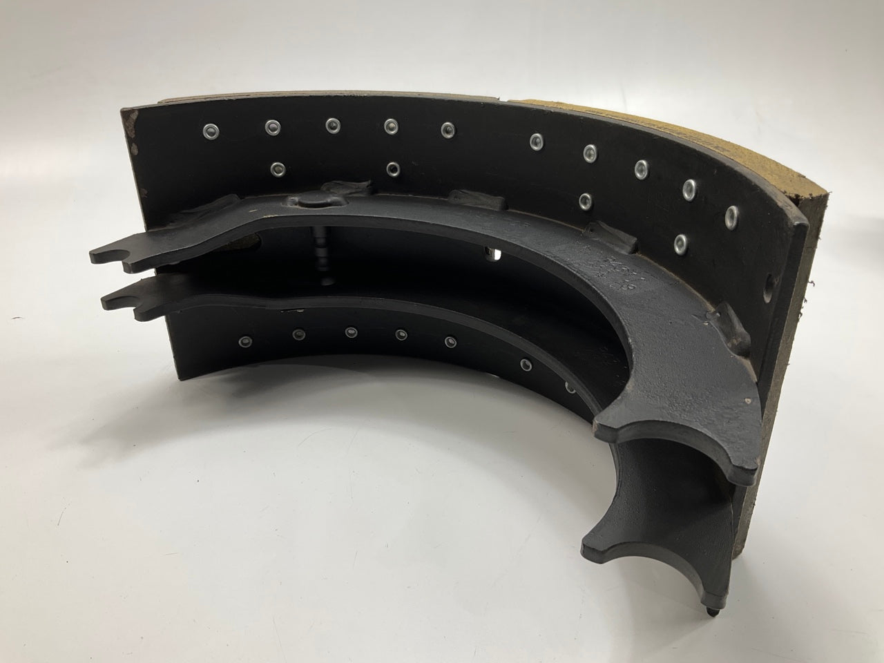 (2) RELINED Haldex GG4311ER Brake Shoe 16-1/2''x7'', 23K Lbs, # 4311 (23,000 Lbs)