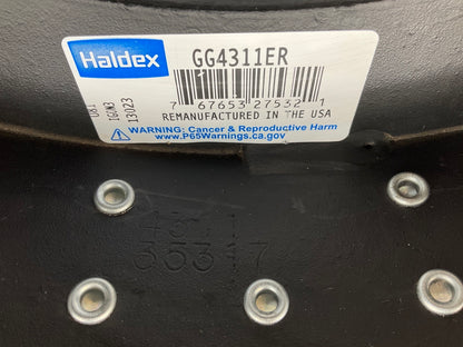 RELINED Haldex GG4311ER Brake Shoe - 16-1/2''x7'', 23K Lbs, # 4311 (23,000 Lbs)