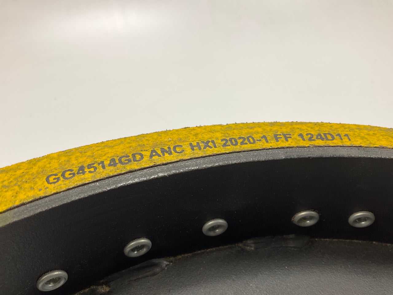 Relined Haldex GG4514QG Brake Shoes 16-1/2''x6'', 23k Lbs (23,000 Lbs), # 4514