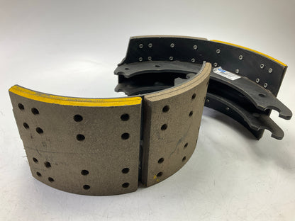2 RELINED Haldex GG4515QR Brake Shoe 16.5''x7'' Meritor ''Q'' Current Design 23K Lbs
