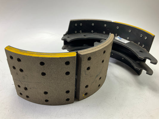 2 RELINED Haldex GG4515QR Brake Shoe 16.5''x7'' Meritor ''Q'' Current Design 23K Lbs