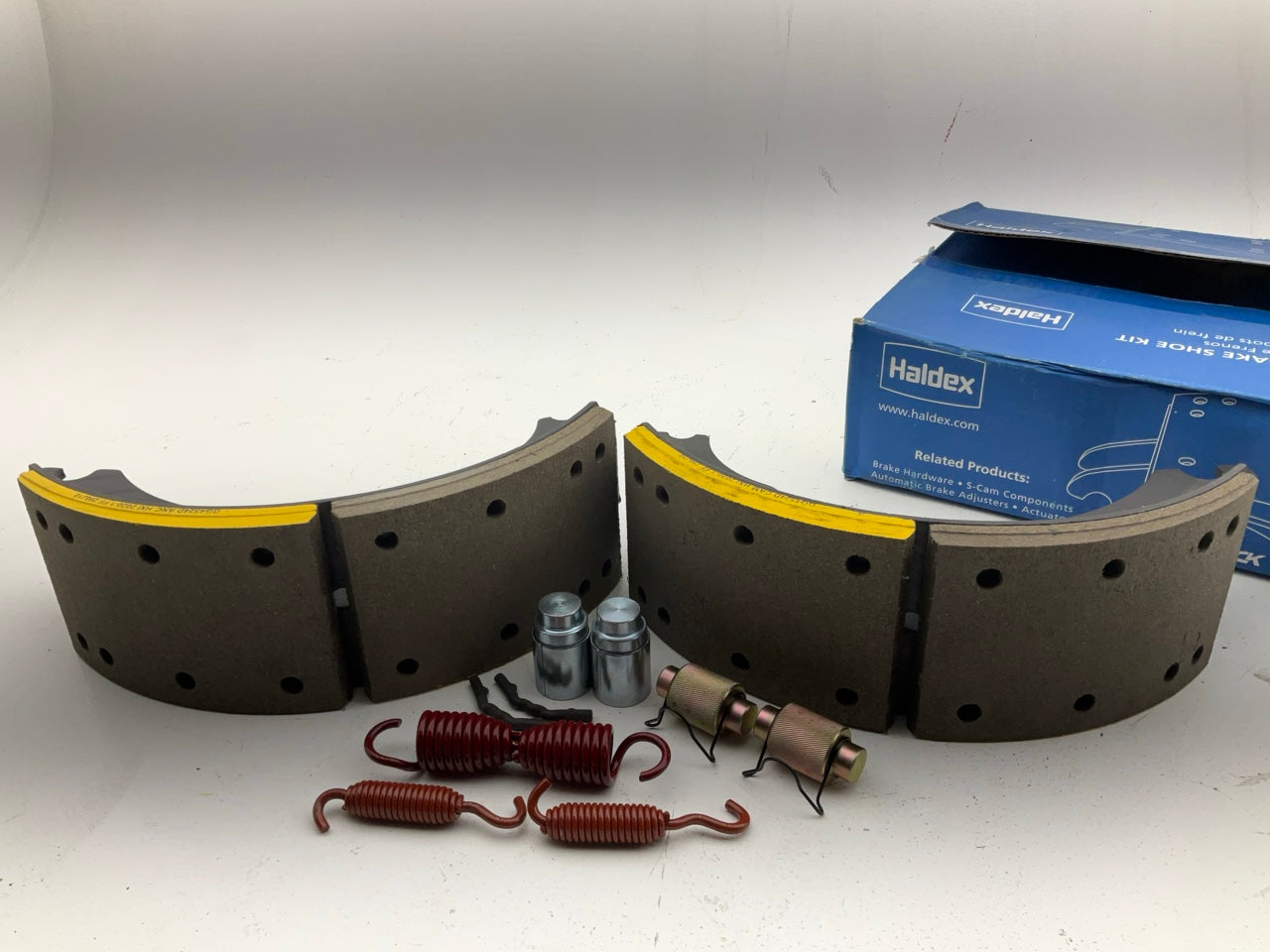 RELINED Haldex GG4524QG Drum Brake Shoes For Meritor ''Q'' 16-1/2'' X 5'' 23K