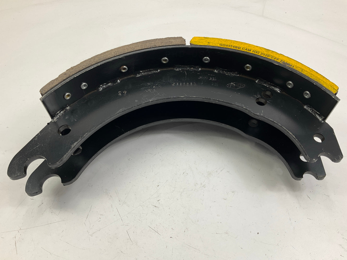 Relined Haldex GG4524QR Brake Shoe #4524 16-1/2'' X 5'' Meritor ''Q'', 23,000 Lbs