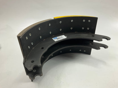 Relined Haldex GG4551QG # 4551Q Brake Shoes 23k Lbs For 16-1/2'' Meritor ''Q''