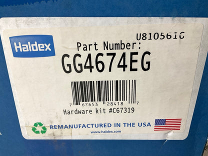 REMAN Haldex GG4674EG Brake Shoes 16-1/2''x8-5/8'', 23000 Lbs (23K Lbs) 4674E