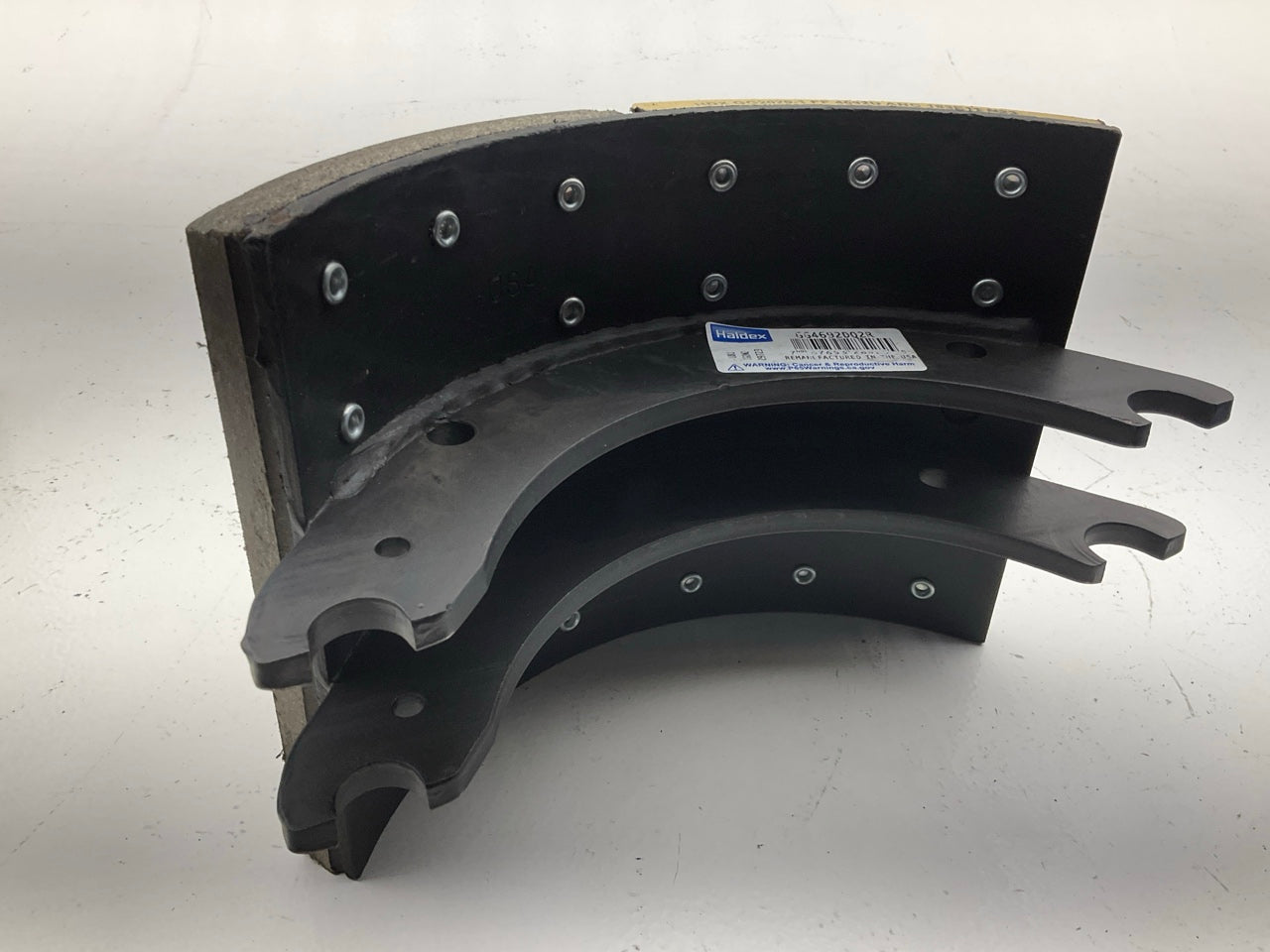RELINED Haldex GG4692DQ2G Brake Shoes, 12-1/4'' X 7-1/'2'' For Dana Gen II 23K