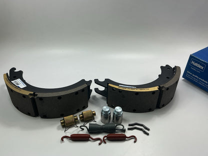 Relined. Haldex GG4702QG #4702Q Brake Shoes 15''x4'' Meritor ''Q'' Plus, 23,000 Lbs.