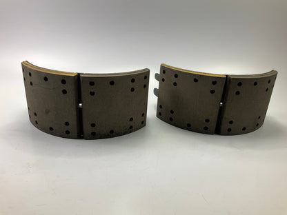 (2) RELINED Haldex GG4709ES2R Drum Brake Shoes, 16-1/2'' X 7'' For Eaton ESII 23K