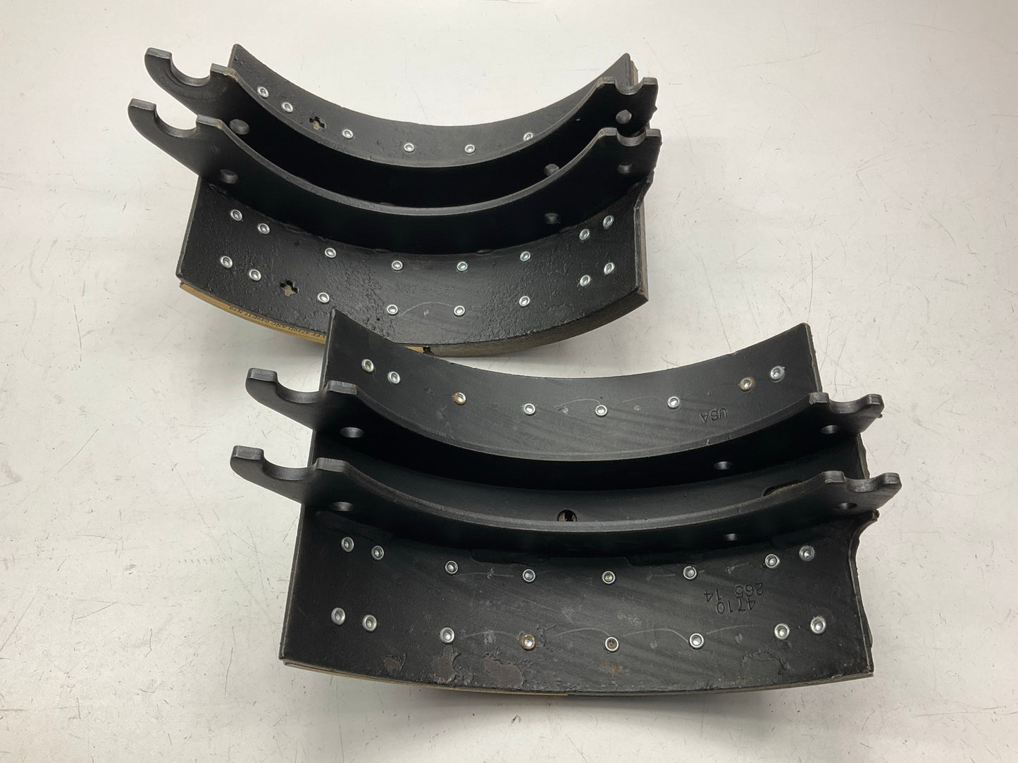 Relined Haldex GG4710QG 15''x8-5/8'' 4710 Brake Shoes 4710Q, 23000 Lbs (23k)