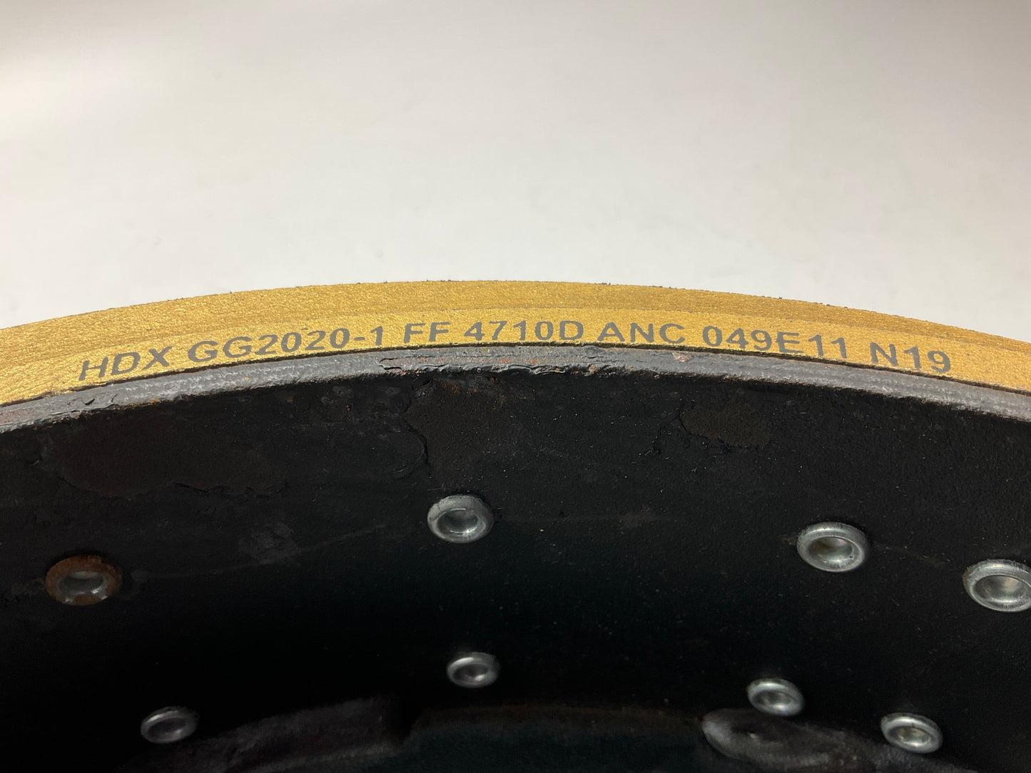 Relined Haldex GG4710QG 15''x8-5/8'' 4710 Brake Shoes 4710Q, 23000 Lbs (23k)