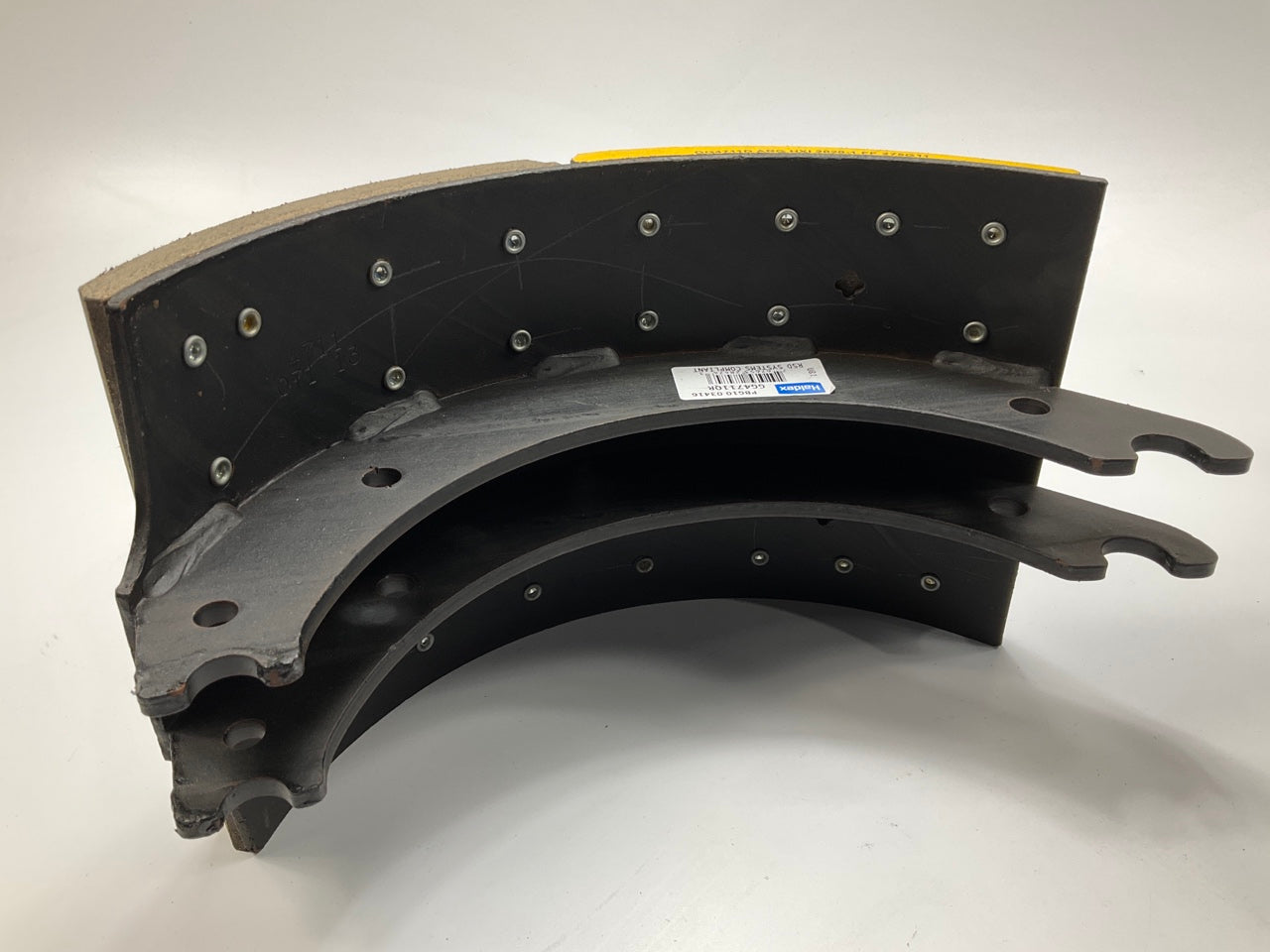 Relined Haldex GG4711QG Rear Brake Shoes 4711Q 16-1/2''x8-5/8'', 23000 Lbs (23K)