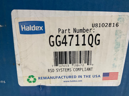 Relined Haldex GG4711QG Rear Brake Shoes 4711Q 16-1/2''x8-5/8'', 23000 Lbs (23K)