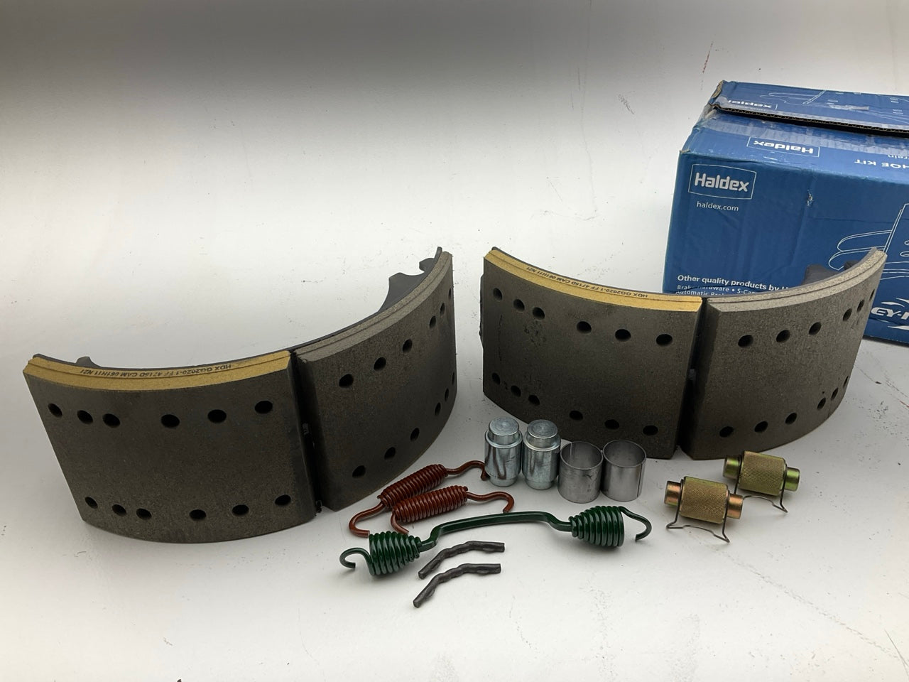 RELINED Haldex GG4715QG Brake Shoe Kit For 16-1/2'' X 6'' Meritor ''Q'' Plus, 23K