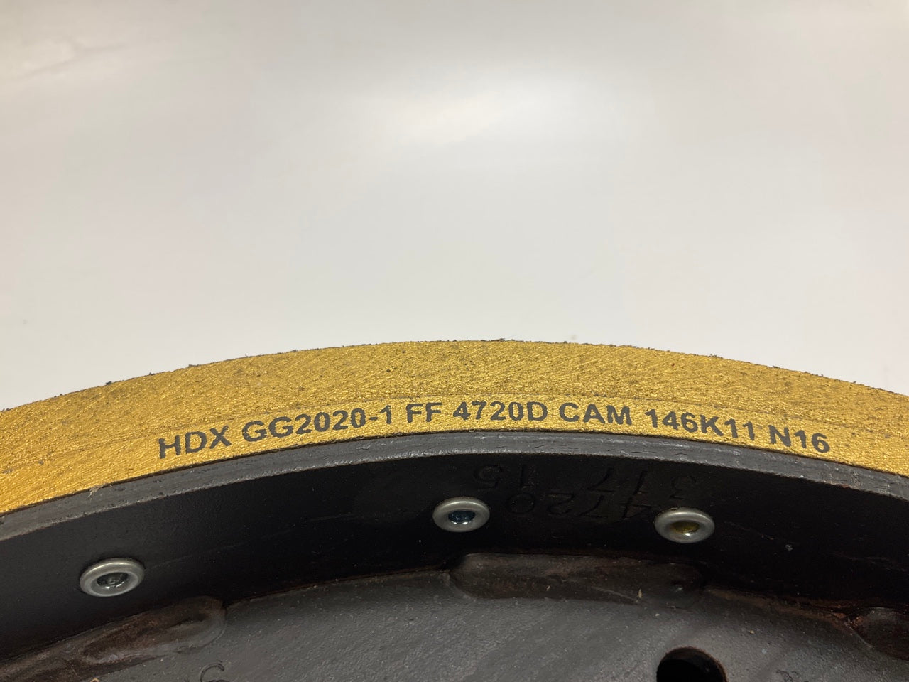 Relined Haldex GG4720QG Front Brake Shoes 16-1/2''x5'', 4720Q, 23000 Lbs (23K LBs)
