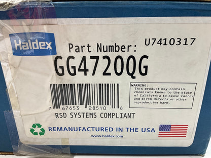 Relined Haldex GG4720QG Front Brake Shoes 16-1/2''x5'', 4720Q, 23000 Lbs (23K LBs)