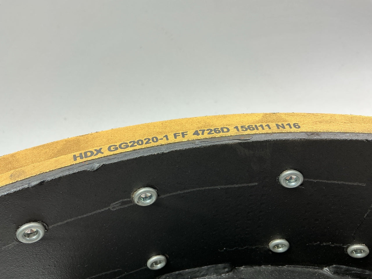 Haldex GG4726ES2G 4726 Brake Shoes W/ Hardware 16-1/2'' Eaton ''ESII'' 23,000 Lbs.