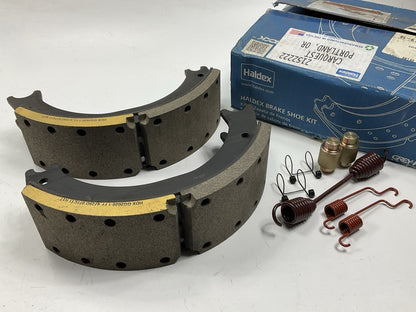 Relined Haldex GG4729DQG #4729 Front Brake Shoes 15''x4'', 23000 Lbs (23K Lbs)